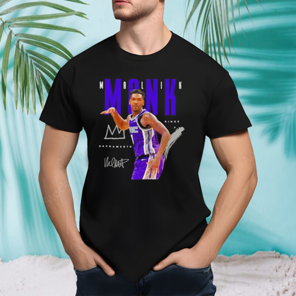 Malik Monk Sacramento Kings Signature 2023 T-Shirt