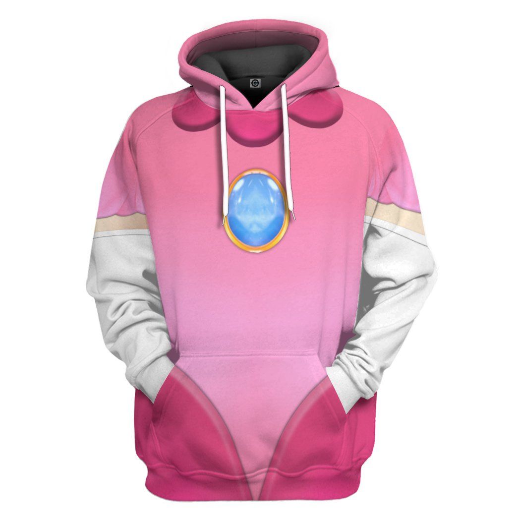 Princess Peach All Over Print Unisex Hoodie