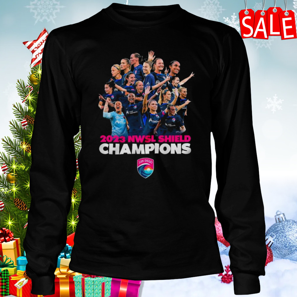 Official San Diego Wave Fc 2023 Shield Champs Circle Shirt - Limotees