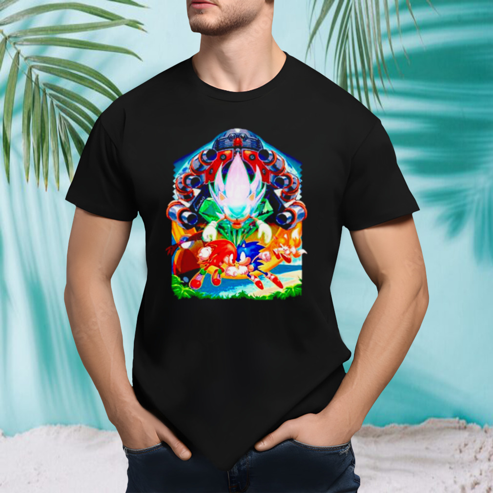 Sonic 3 and Knuckles shirt