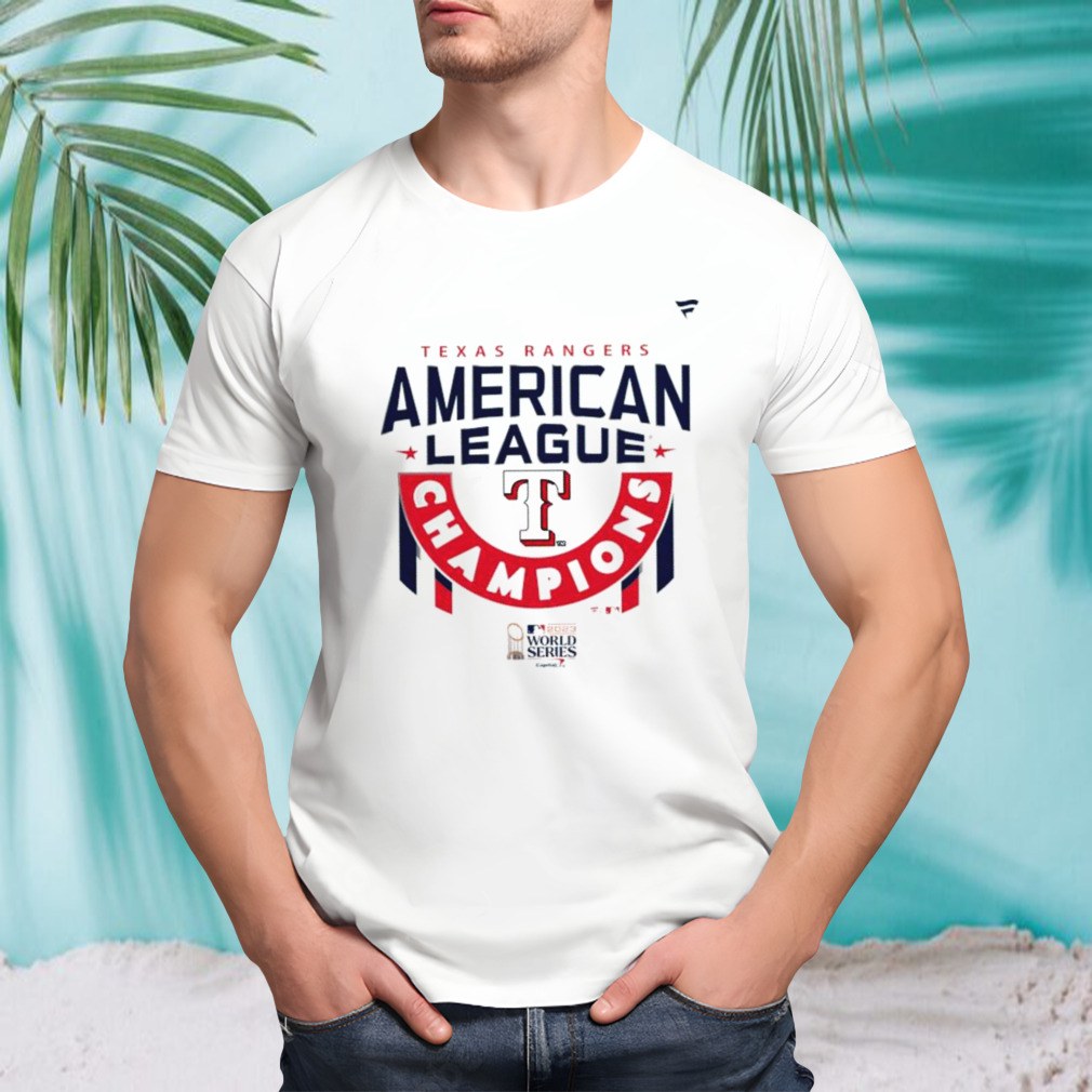 Texas Rangers 2023 American League Champions Locker Room T-Shirt