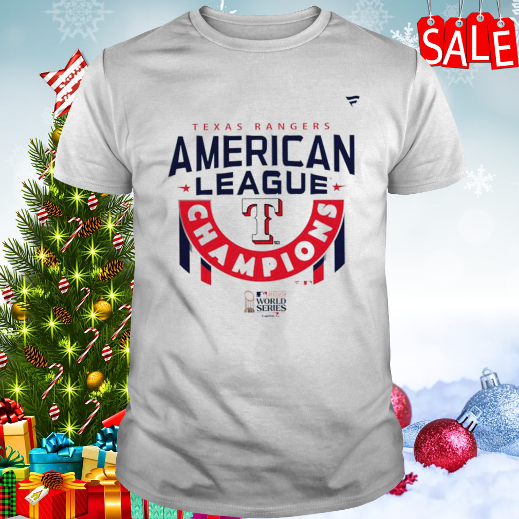 Texas Rangers 2023 American League Champions Locker Room T-Shirt