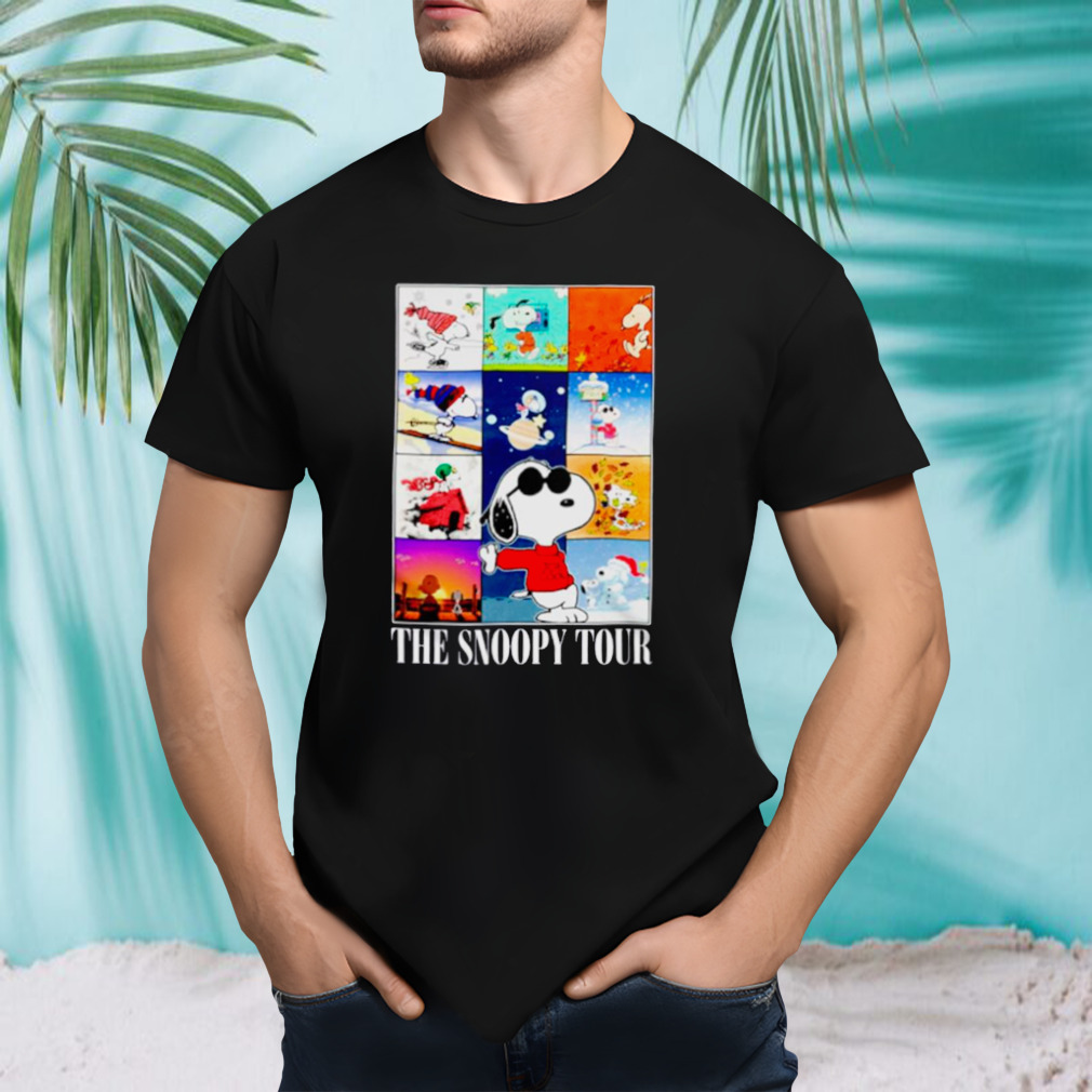 The Peanuts autumn eras tour shirt