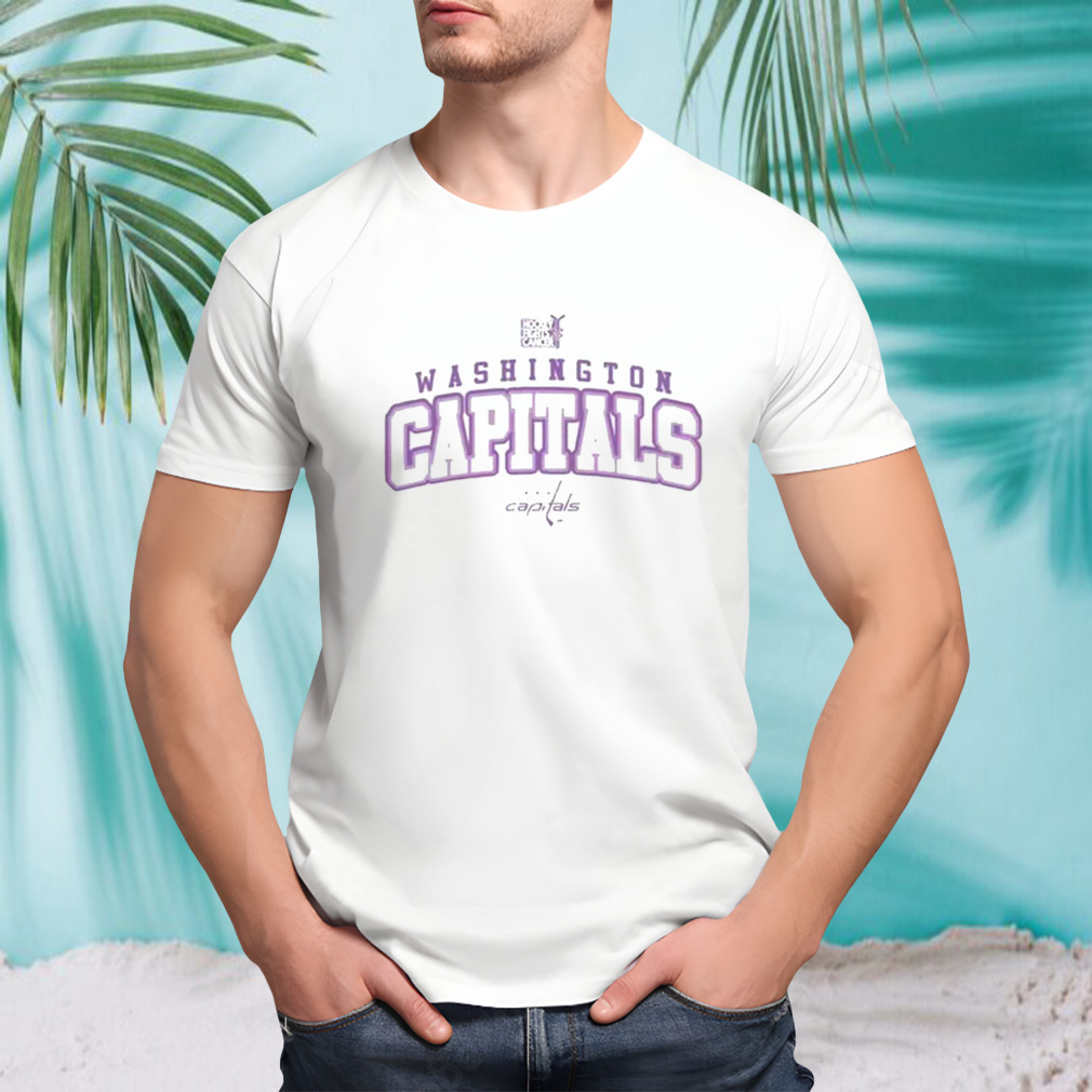 Washington Capitals Levelwear Youth Hockey Fights Cancer Little Richmond T-Shirt