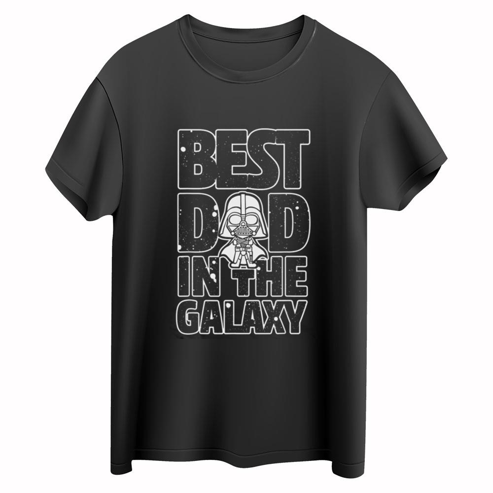 Darth Vader Best Dad In The Galaxy Shirt, Star Wars Dad Tee