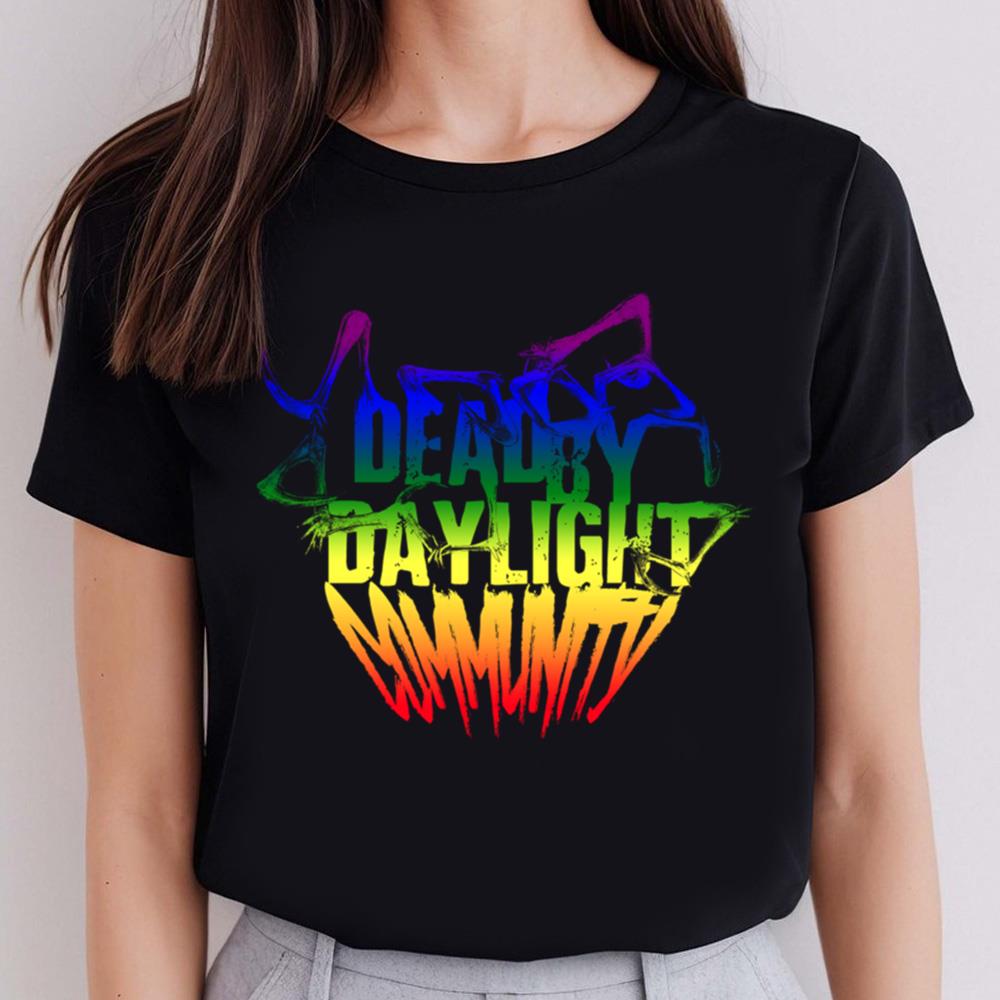 Dead By Daylight Community Rainbow Flag T-Shirt