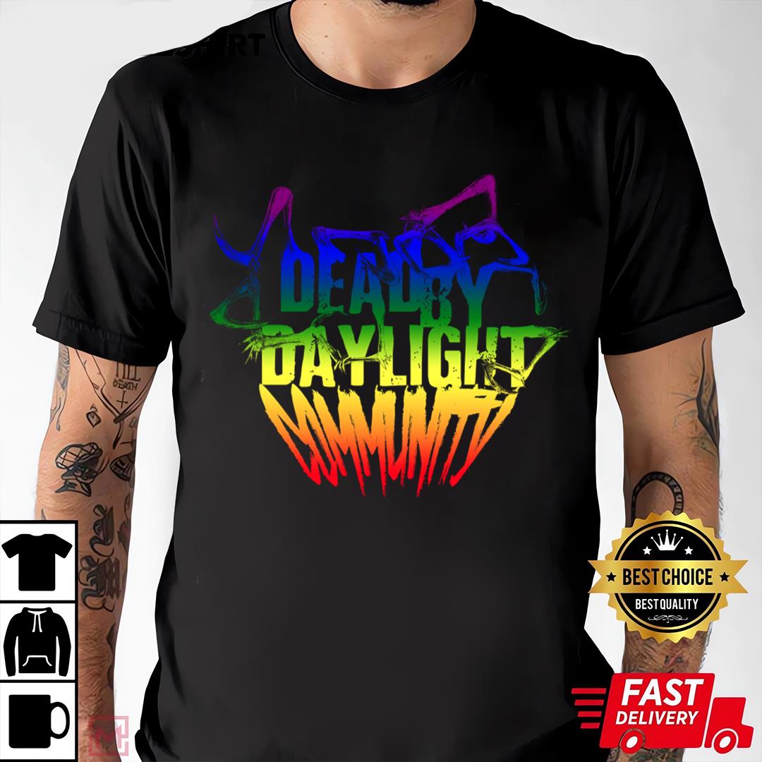 Dead By Daylight Community Rainbow Flag T-Shirt