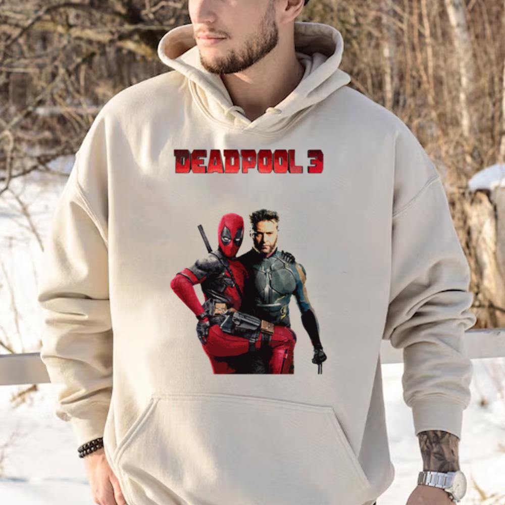 Deadpool 3 Wolverine Hugh Jackman Ryan Reynolds Shirt 4 Deadpool 3 Wolverine Hugh Jackman Ryan Reynolds Shirt