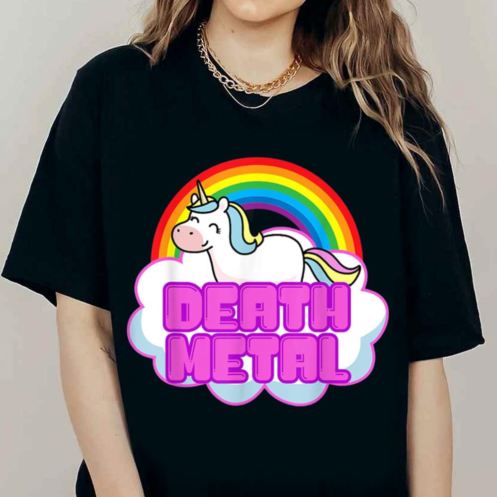 Death Metal Shirts Funny Unicorn Rainbow Death Metal T-Shirt 2 Death Metal Shirts Funny Unicorn Rainbow Death Metal T-Shirt