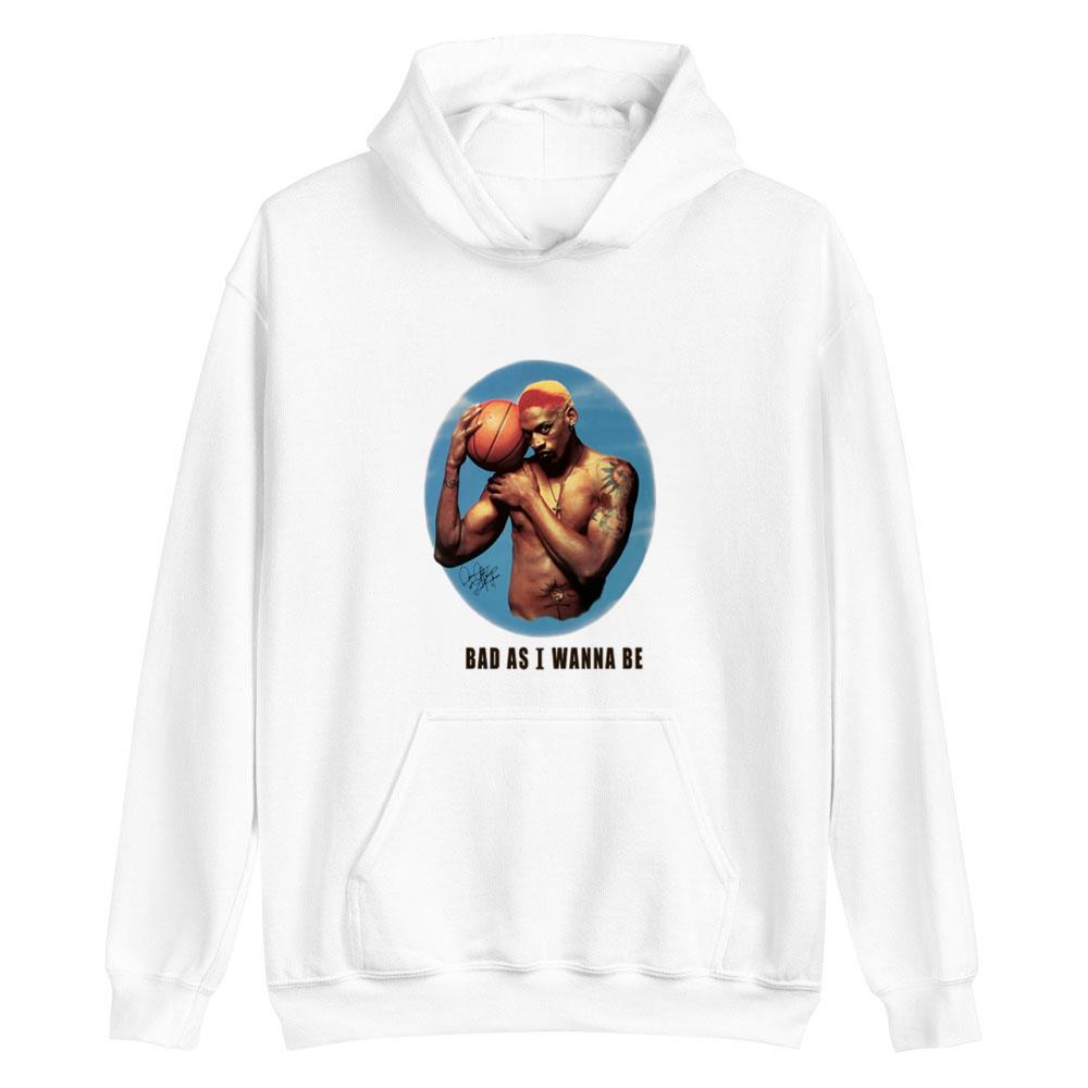 Dennis Rodman Bad As I Wanna Be T-Shirt Chicago Bulls 3 Dennis Rodman Bad As I Wanna Be T-Shirt Chicago Bulls