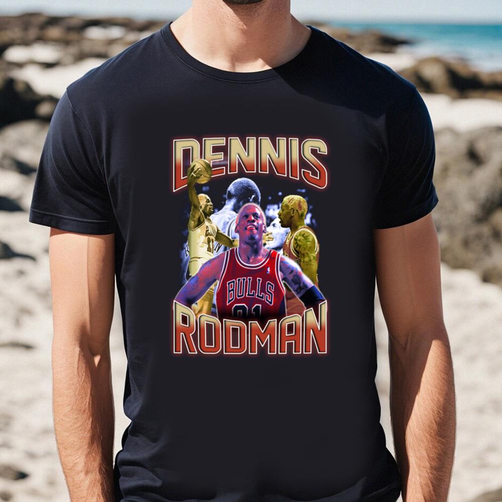 Dennis Rodman Bootleg T-Shirt 1 Dennis Rodman Bootleg T-Shirt