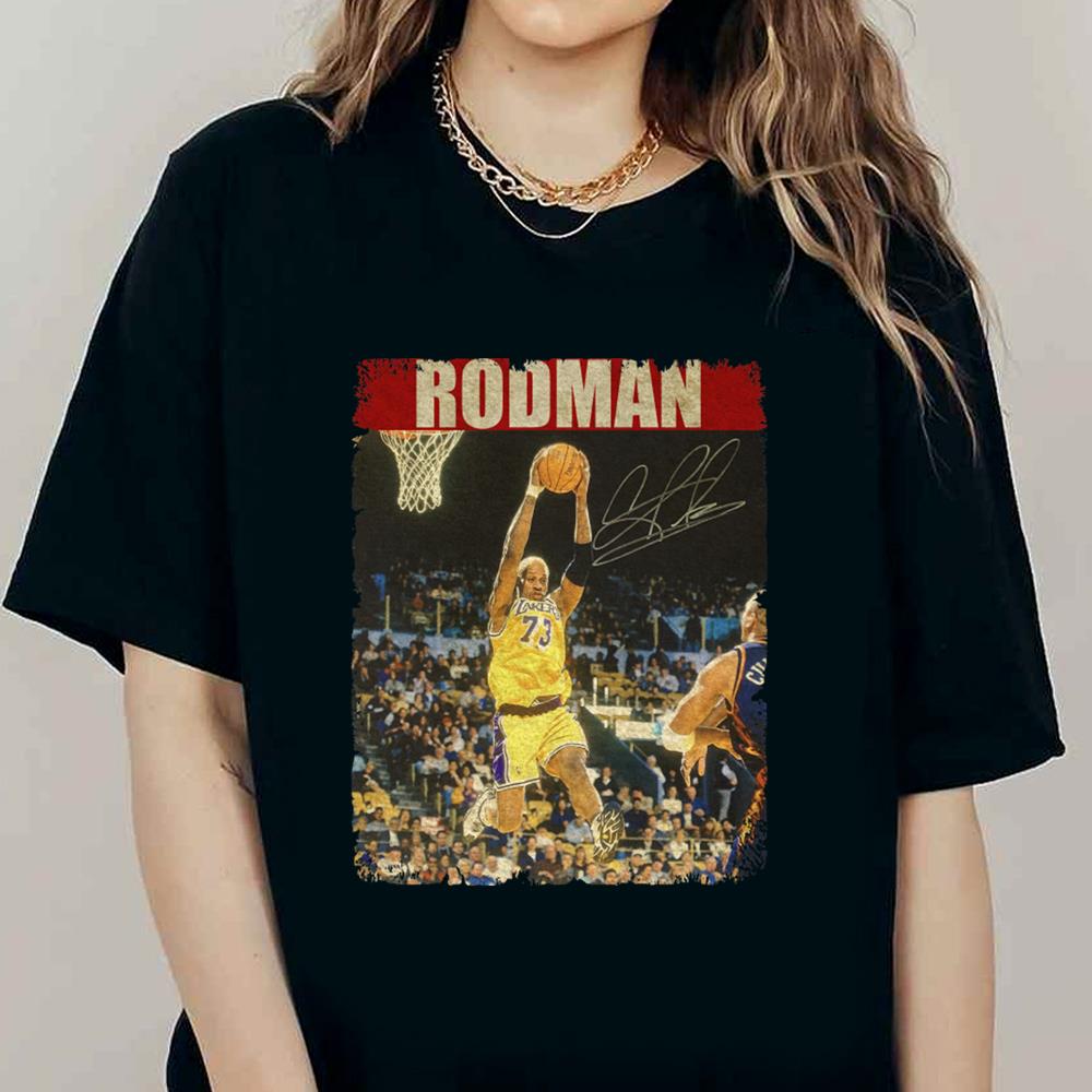 Retro Dennis Rodman Shirt Dennis Rodman Graphic Tee,Dennis Rodman Sweatshirt,Dennis Rodman T Shirt,Dennis Rodman Tshirt Dark Heather S Tshirt | Oldor