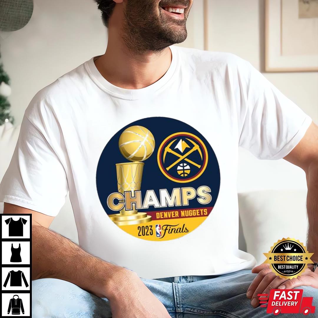 Denver Nuggets 2023 NBA Finals Champions Circle Shirt