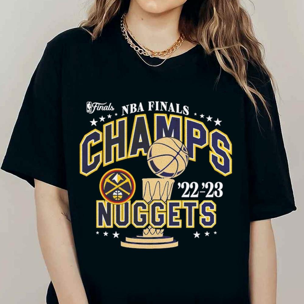 Denver Nuggets 2023 Nba Finals Champions Slip Trophy Shirt