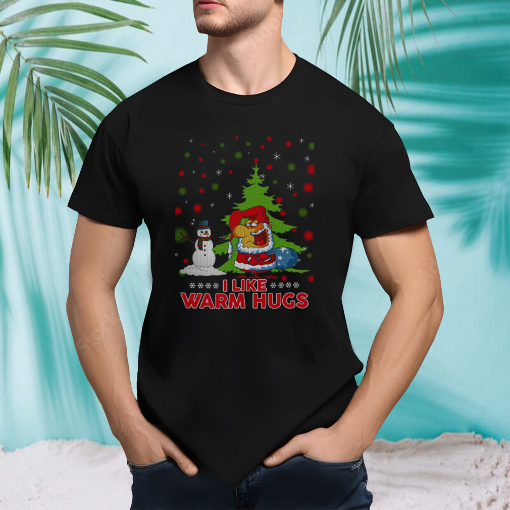 I Like Warm Hugs Christmas 2023 shirt