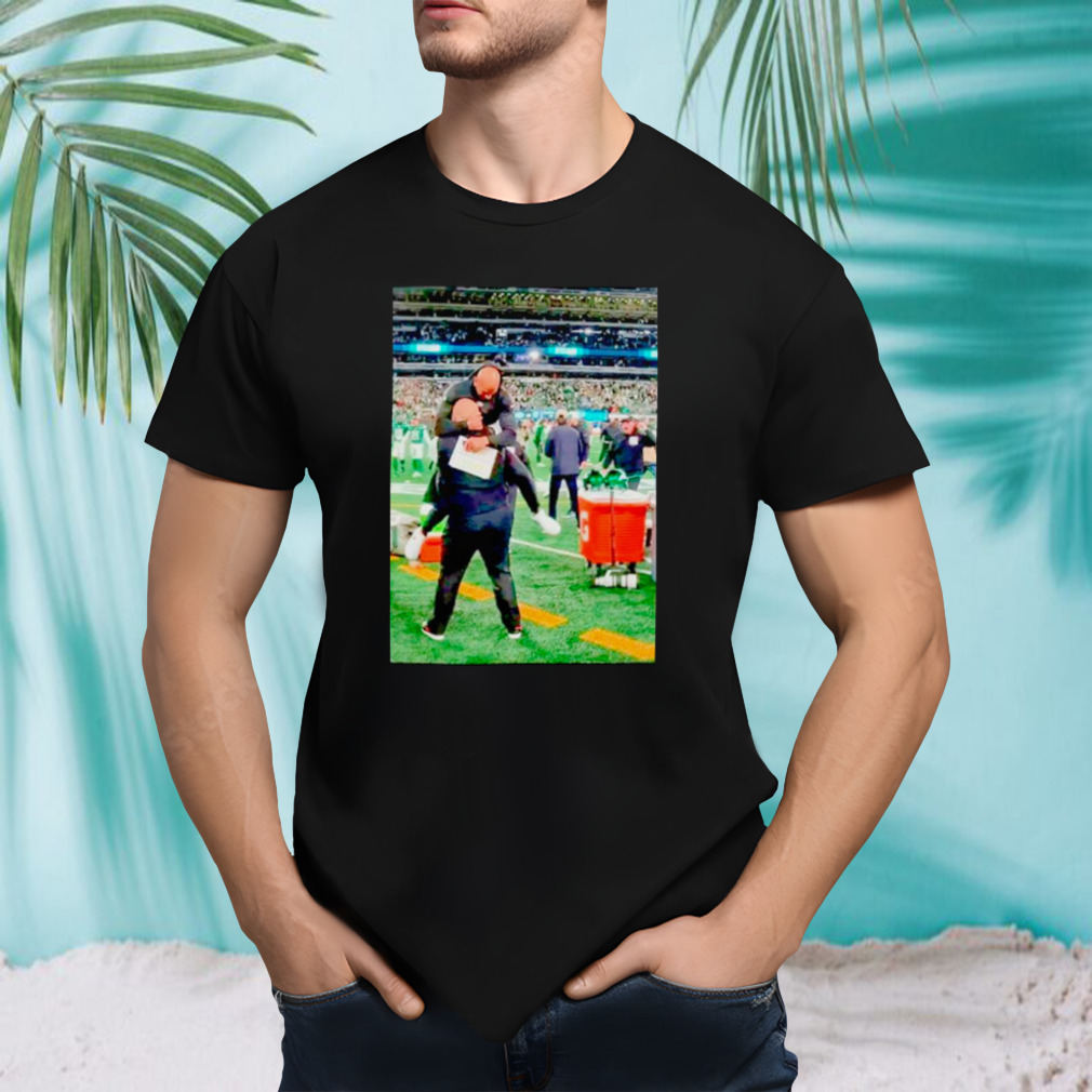 Joe Douglas and Rob Saleh Celebration shirt