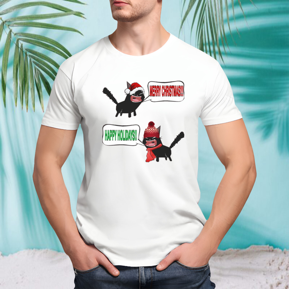 Merry Christmas Happy Holidays shirt
