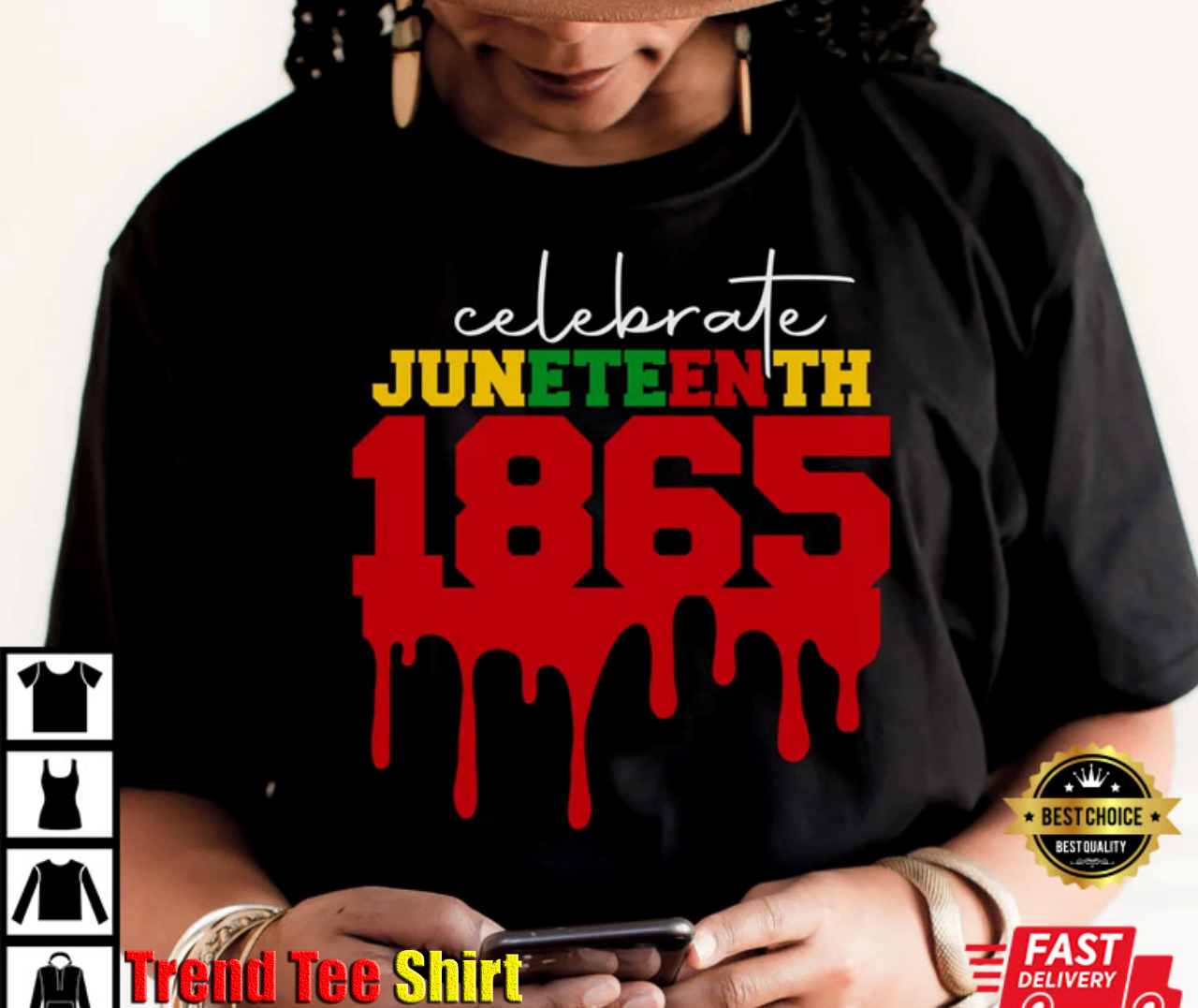 Juneteenth Independence Day T-Shirt - Bring Your Ideas, Thoughts And Imaginations Into Reality Today