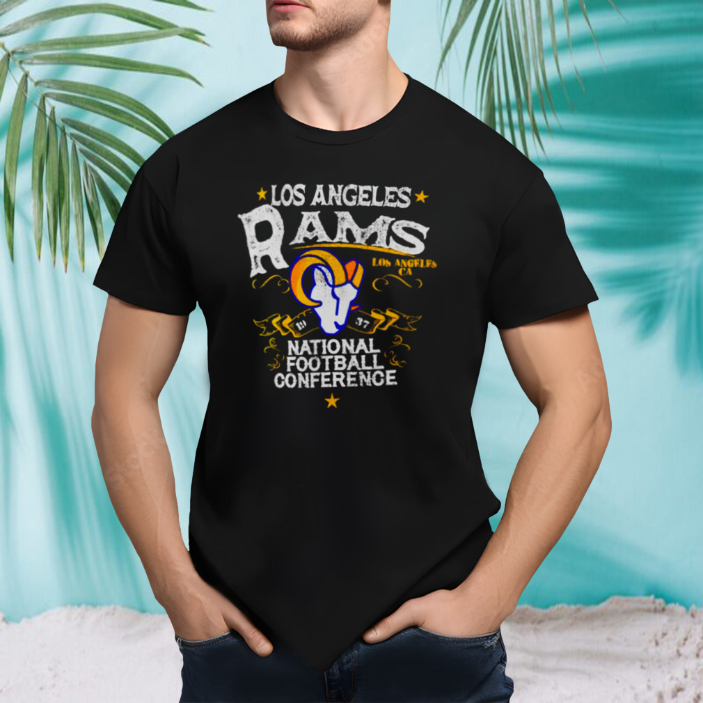 Los Angeles Rams 1937 American football conference shirt