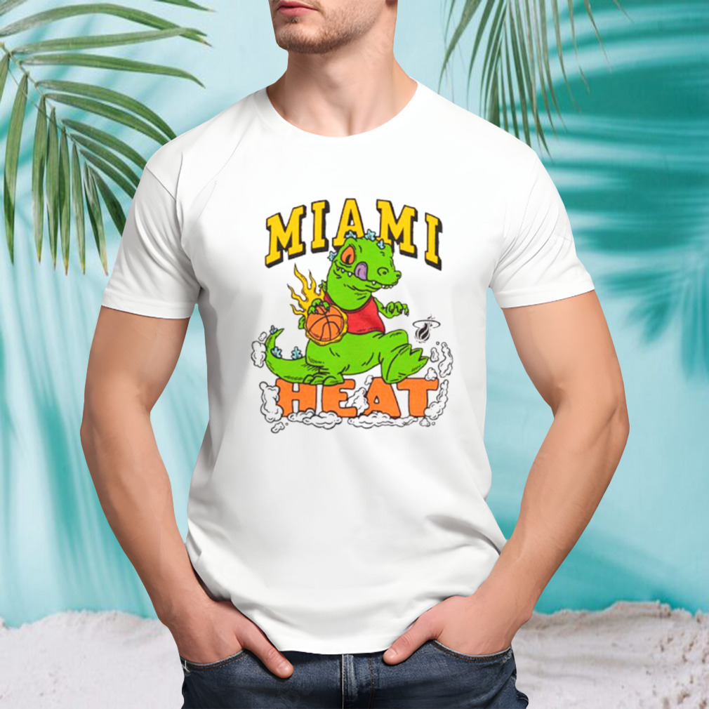 Miami Heat Rugrats Reptar basketball shirt