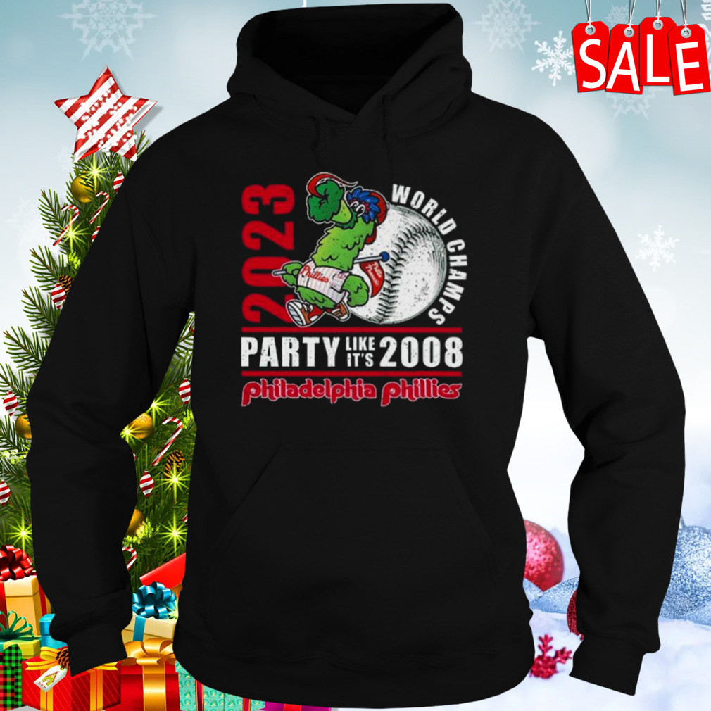 2023 world champs party like it's 2008 Philadelphia Phillies shirt