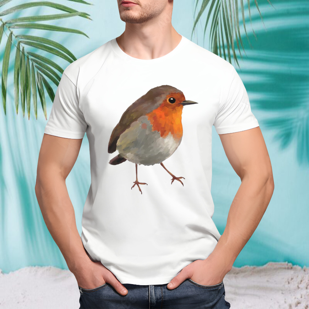 Robin Bird Colored Art shirt