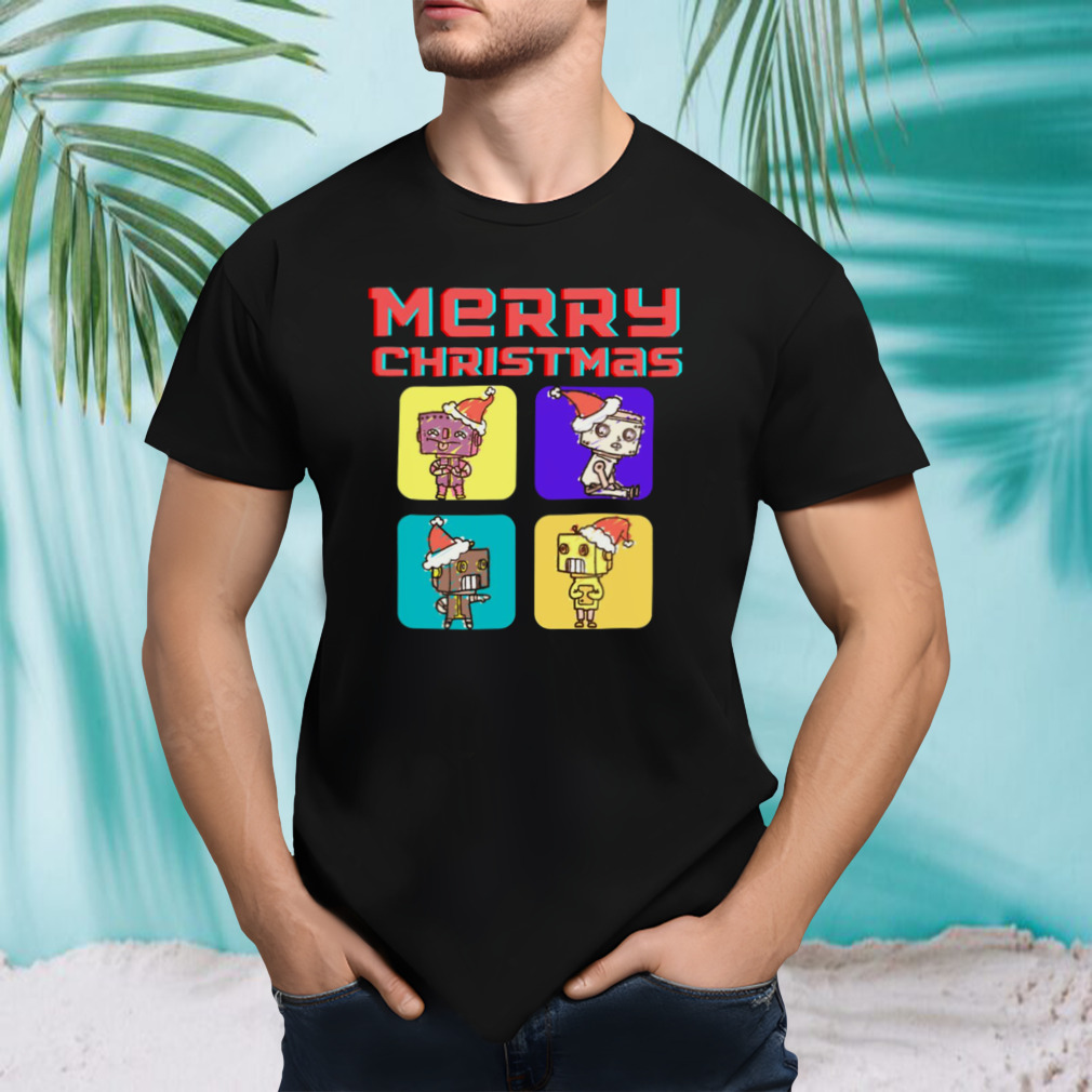 Robot Christmas 2023 shirt