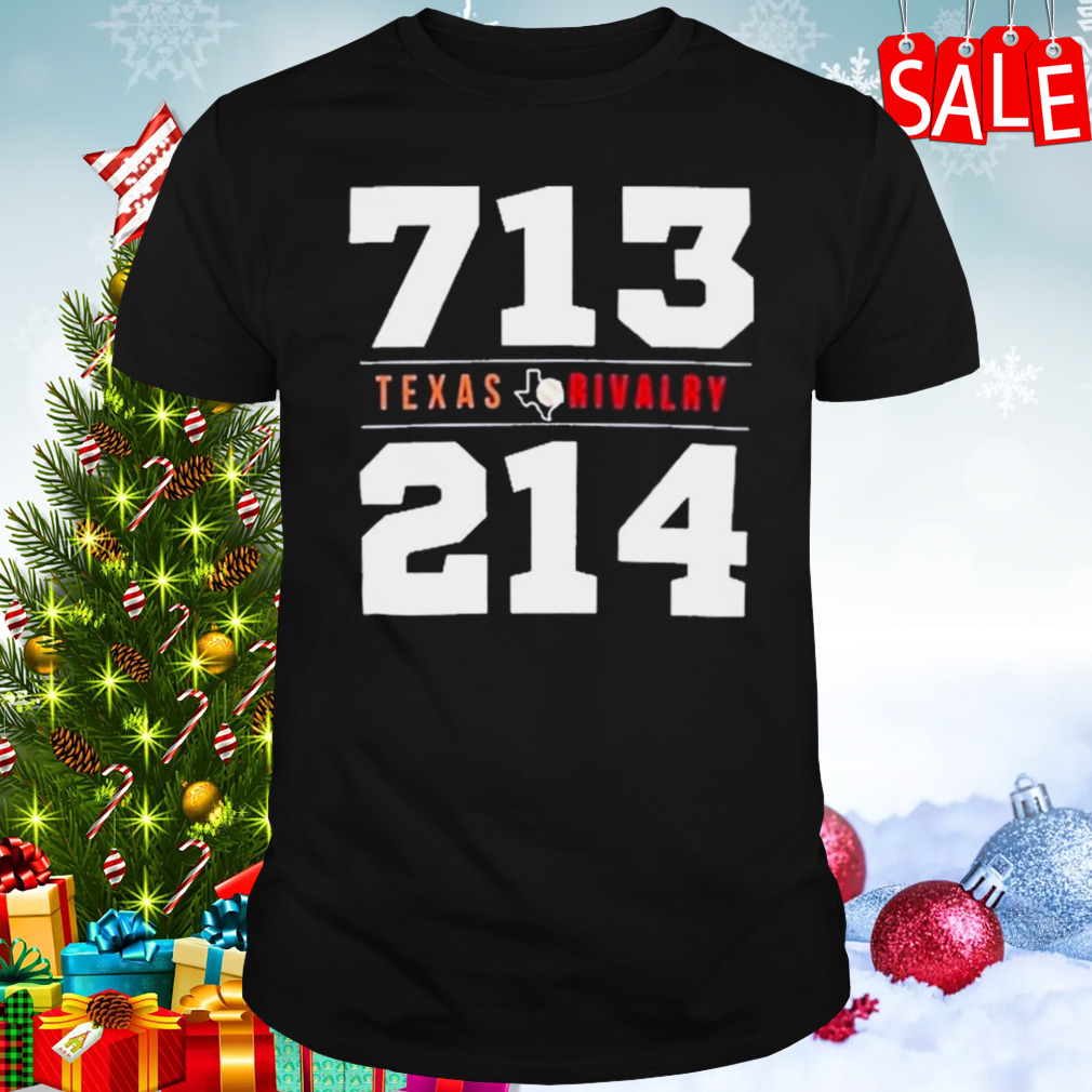 Texas Showdown 2023 Alcs Astros Vs. Rangers 713 Vs 214 T Shirt