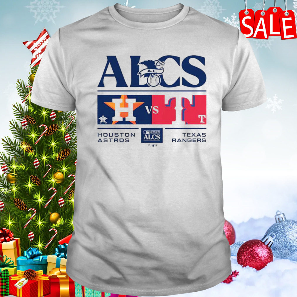 2023 alcs houston astros vs Texas rangers shirt - MobiApparel