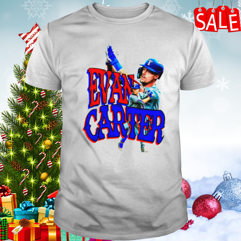 Evan Carter Texas Rangers shirt