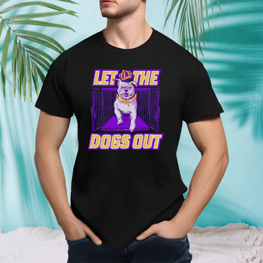 James Madison University let the dogs out shirt
