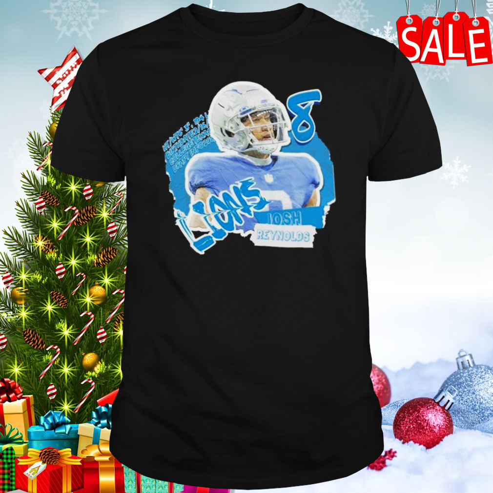 Josh Reynolds Football Paper Detroit Lions T-Shirt