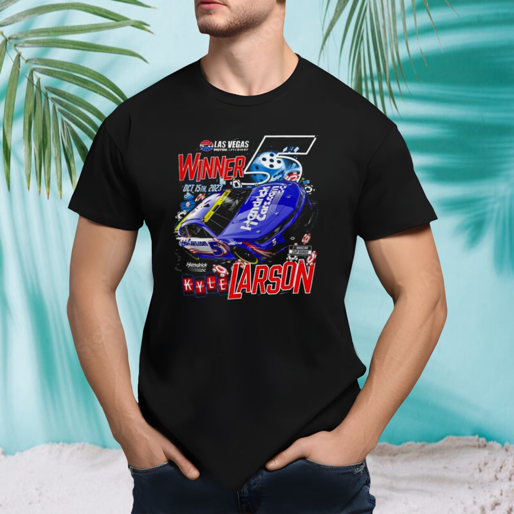Kyle Larson #5 2023 Las Vegas Motor Speedway Winner October 15th, 2023 T-shirt