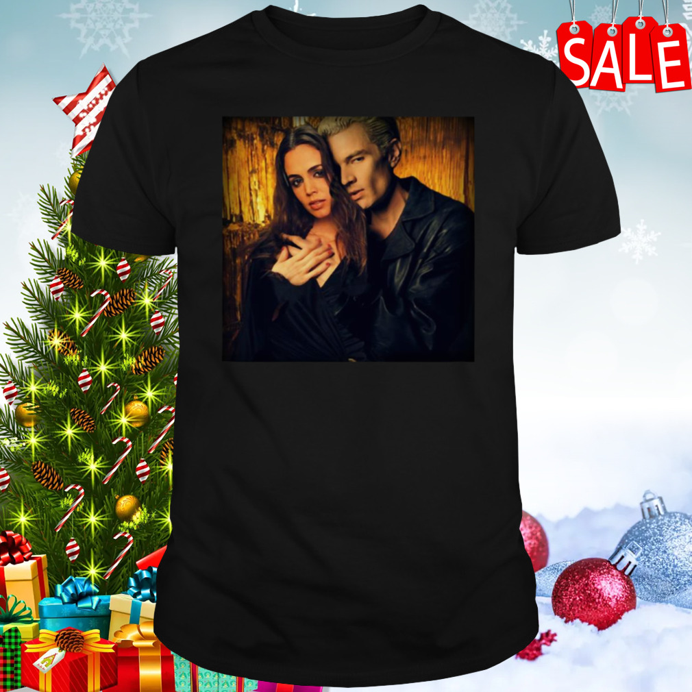 Spike And Faith Lehane Buffy The Vampire Slayer shirt