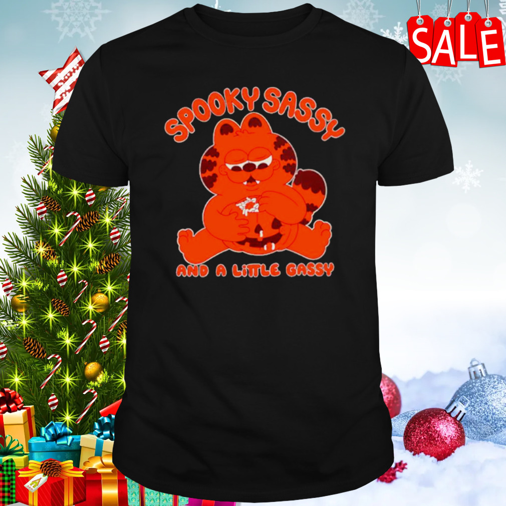 Spooky sassy and a little gassy Trick or treat shirt