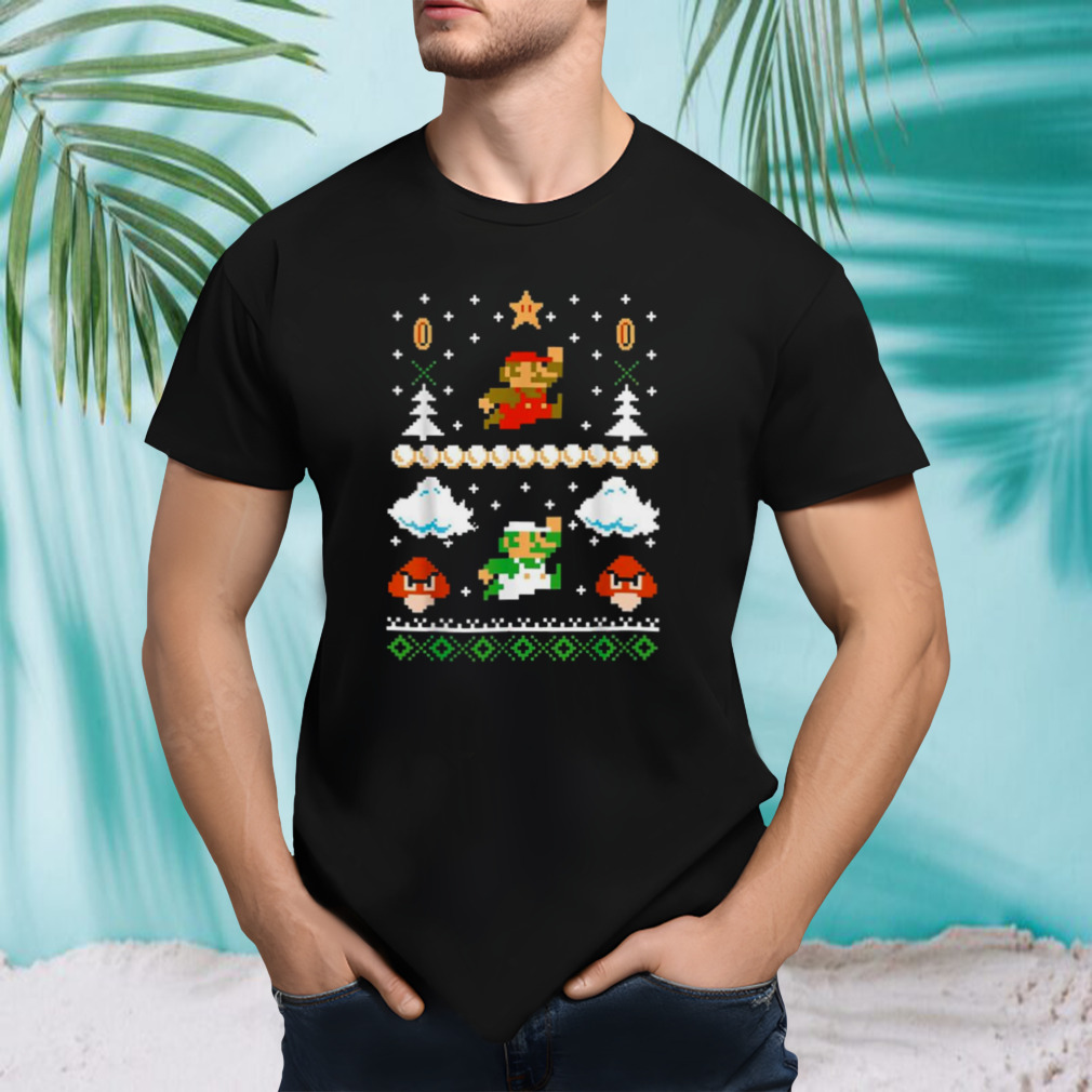 Super Jump Mushroom Game Hero shirt