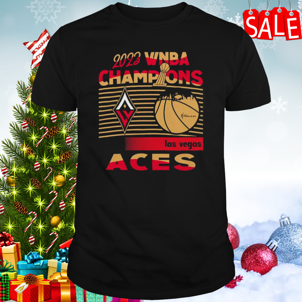 Vintage 2023 WNBA Finals Champions Las Vegas Aces Shirt