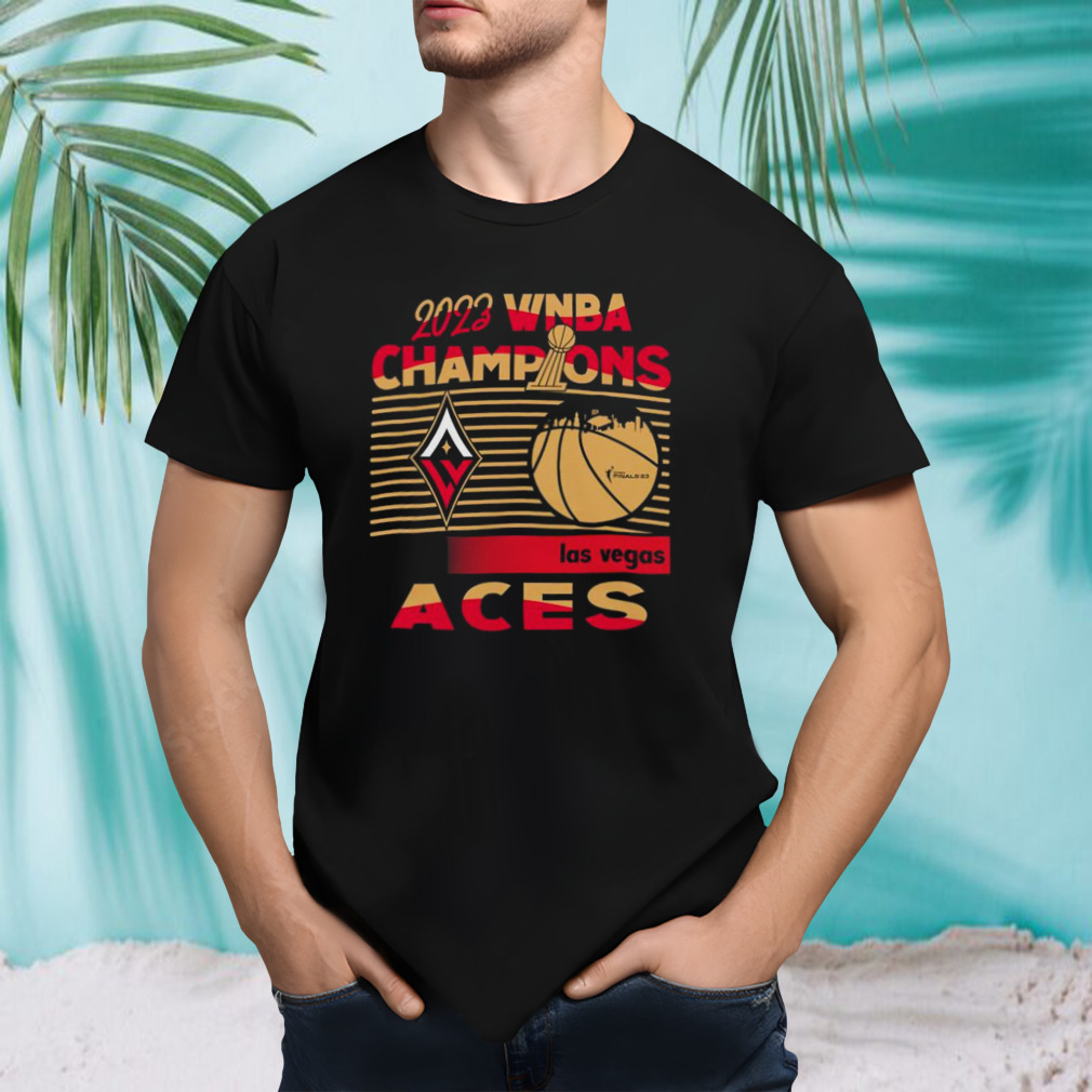 Vintage 2023 WNBA Finals Champions Las Vegas Aces Shirt