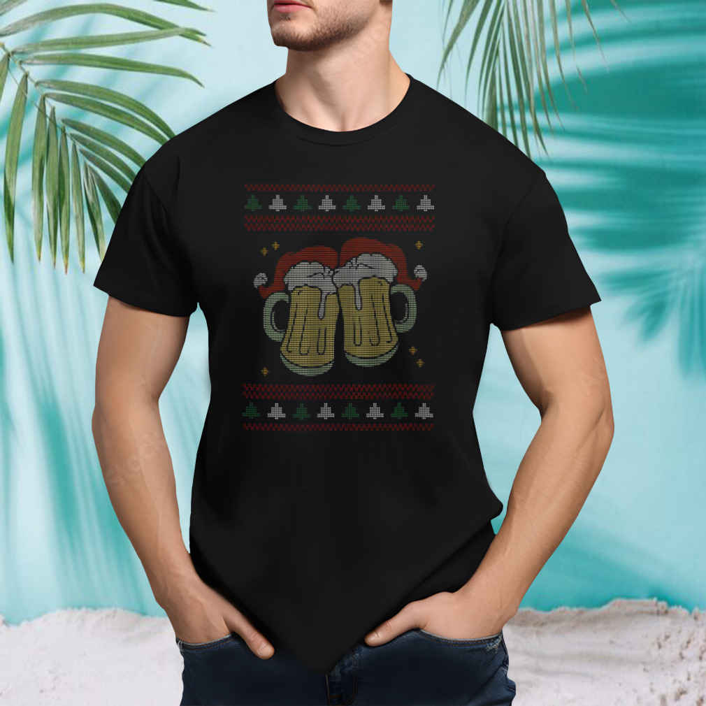 With Two Beers 2023 Christmas shirt