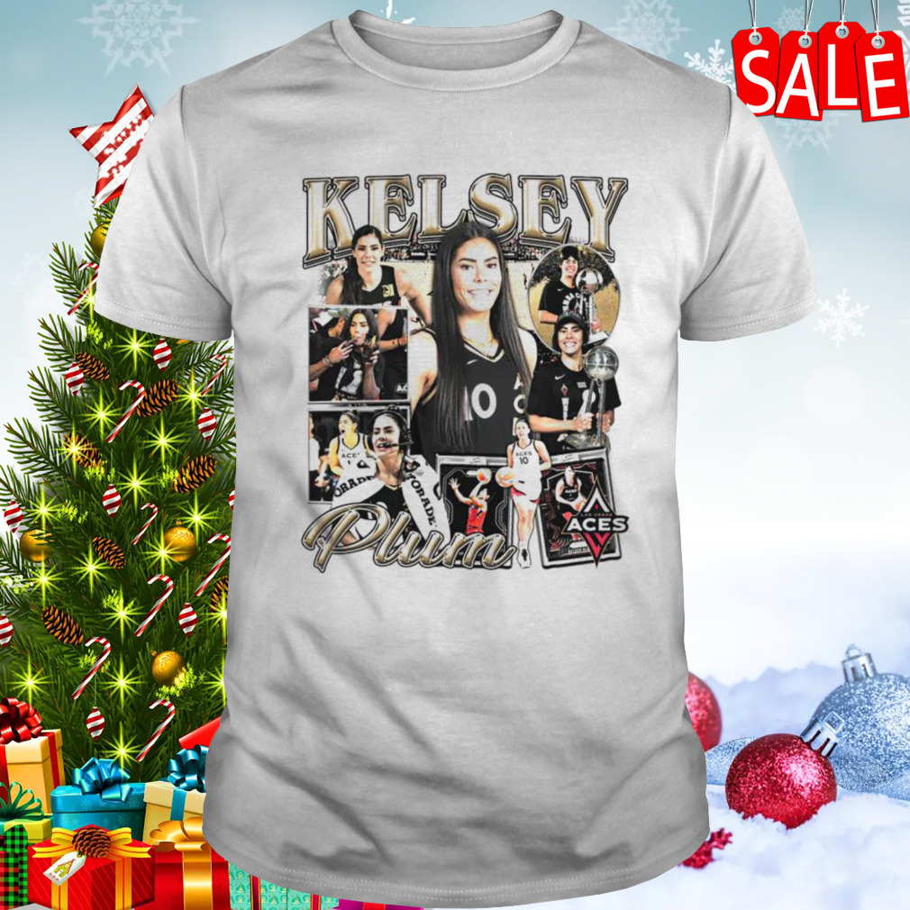 Aces Kelsey Plum picture collage shirt