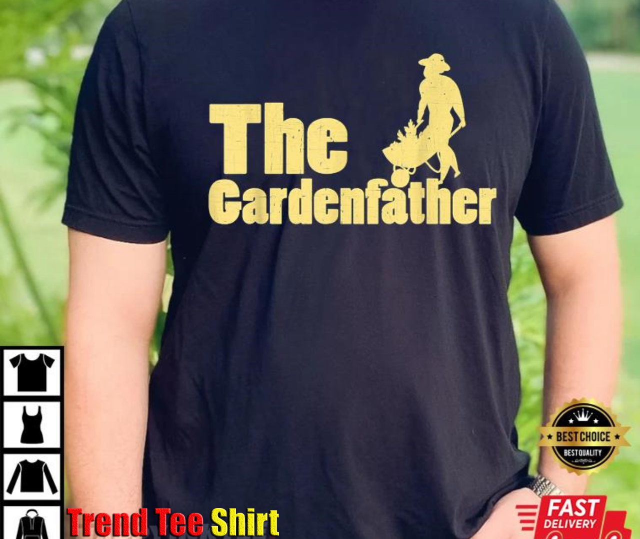 Best Gardening Gift, Father Gifts,The Gardenfather Men T-Shirt