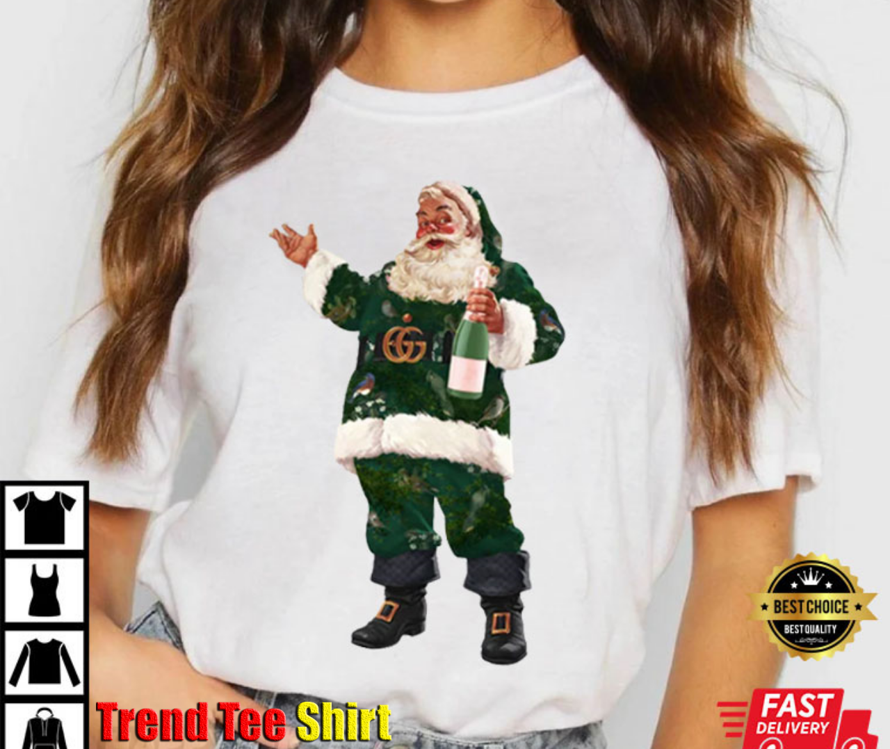 Christmas Santa Best T-Shirt