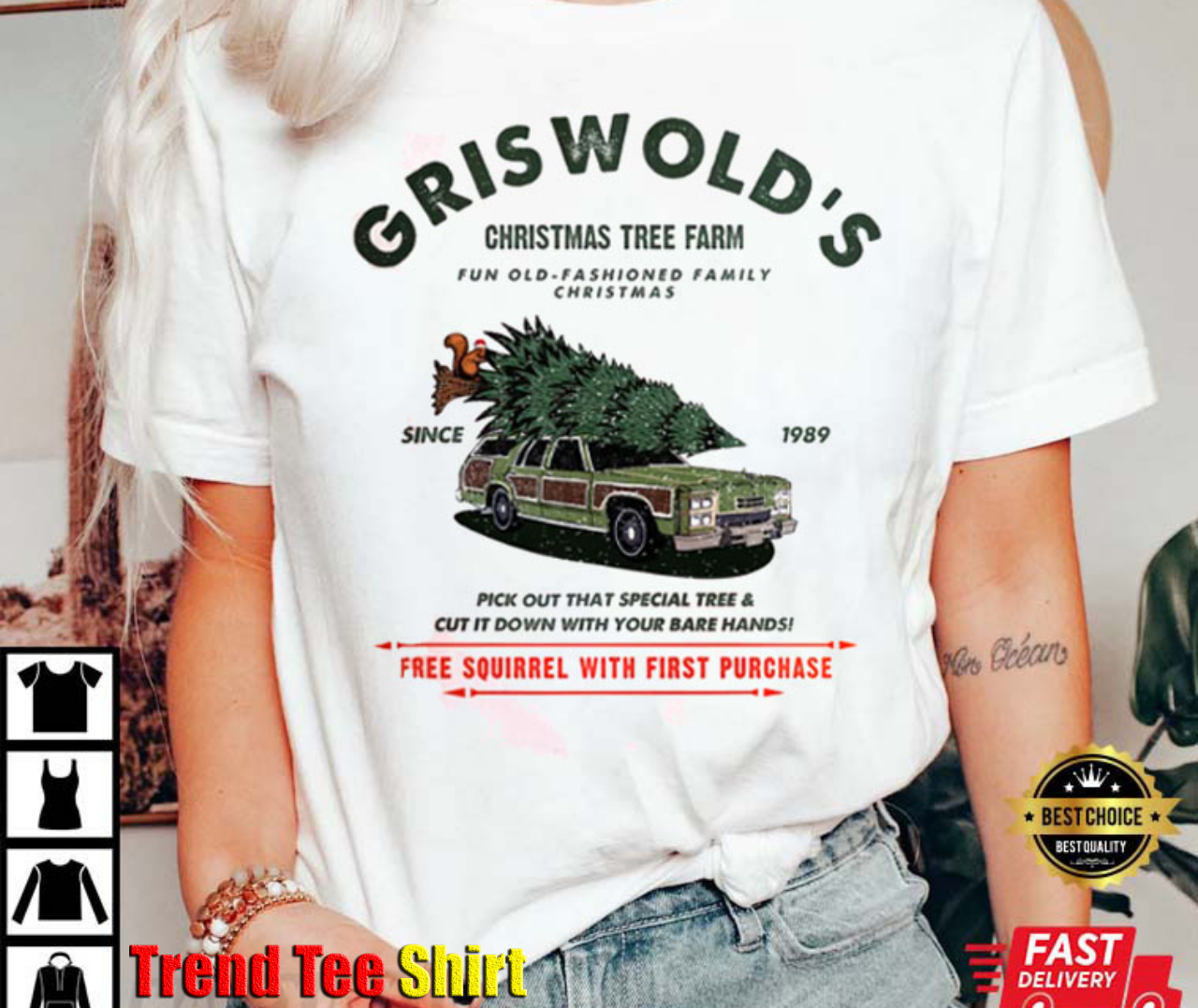 Christmas Tree Farm Griswold's Tree Farm T-Shirt