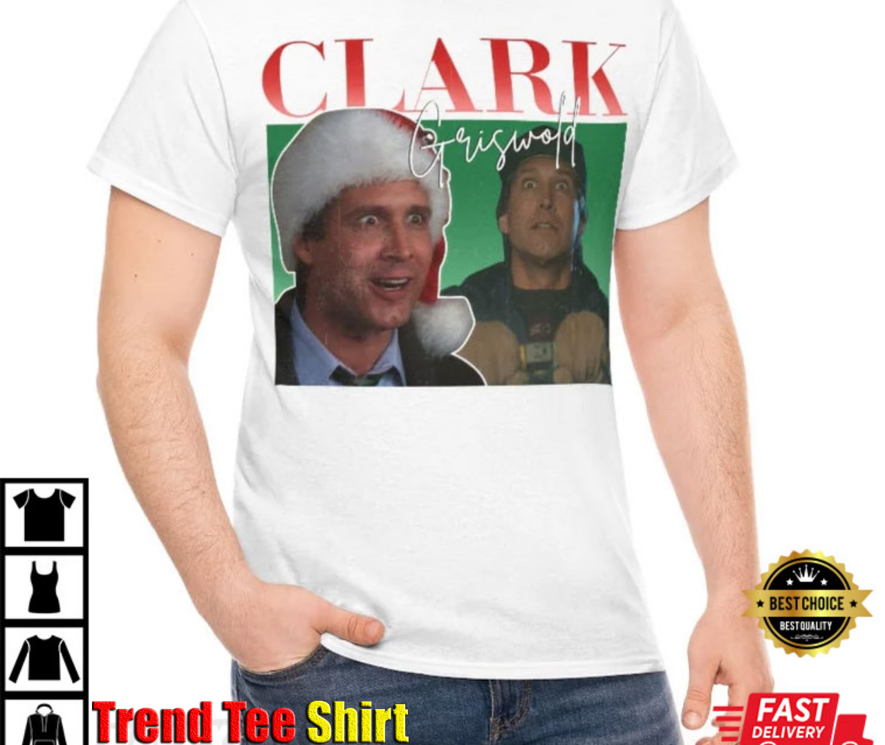 Clark Griswold Funny Christmas T-Shirt