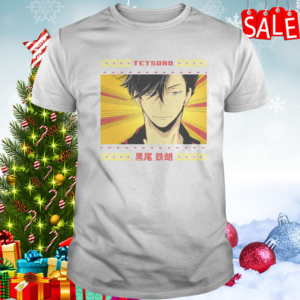 Kuroo Tetsurou Face Haikyuu Christmas shirt