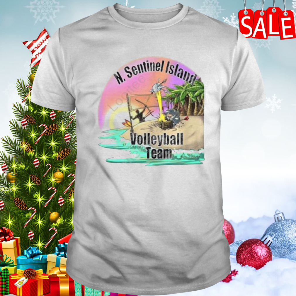 N.Sentinel Island Volleyball Team t-shirt