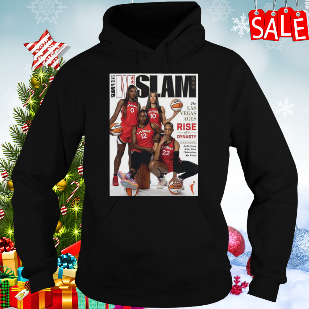 Slam cover shirt - las vegas aces, hoodie, sweater, long sleeve