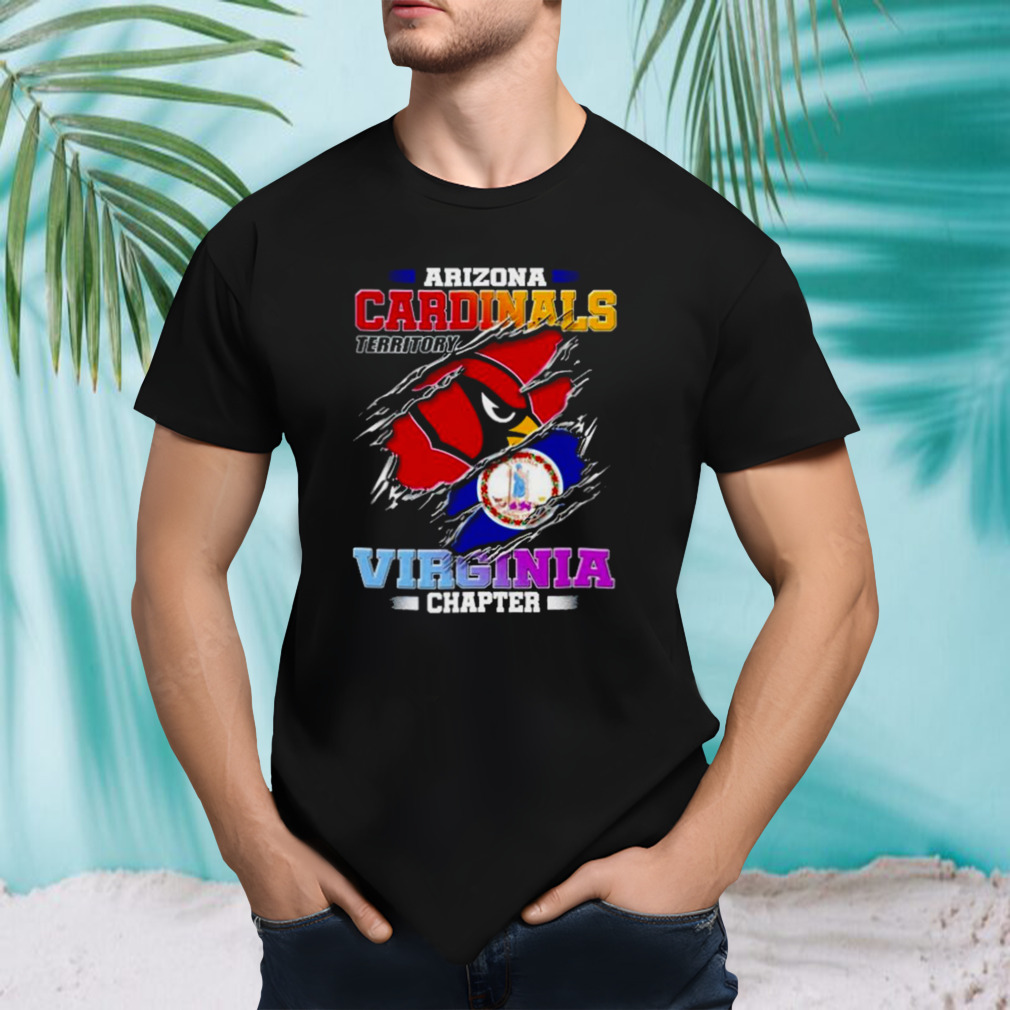Arizona Cardinals Territory Virginia Chapter T-Shirt