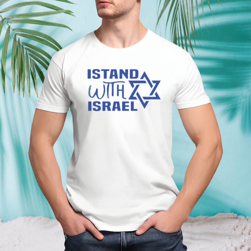 Blue Star I Stand With Israel shirt