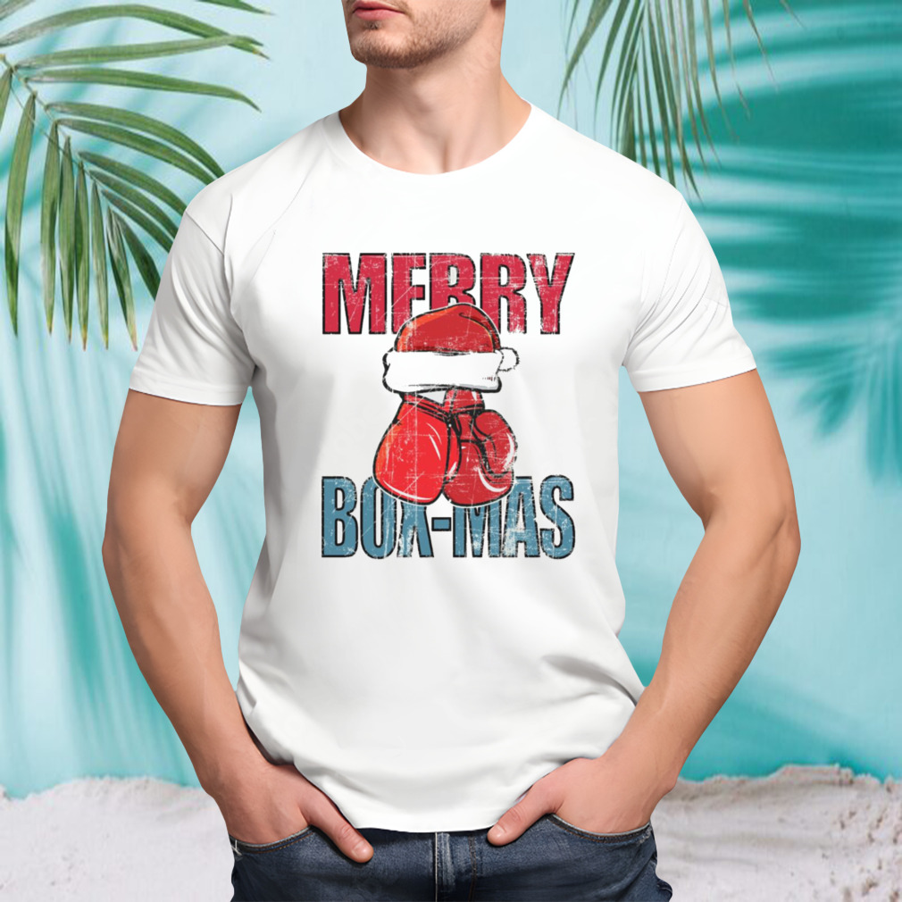 Boxing Christmas Merry Box Mas Boxing shirt